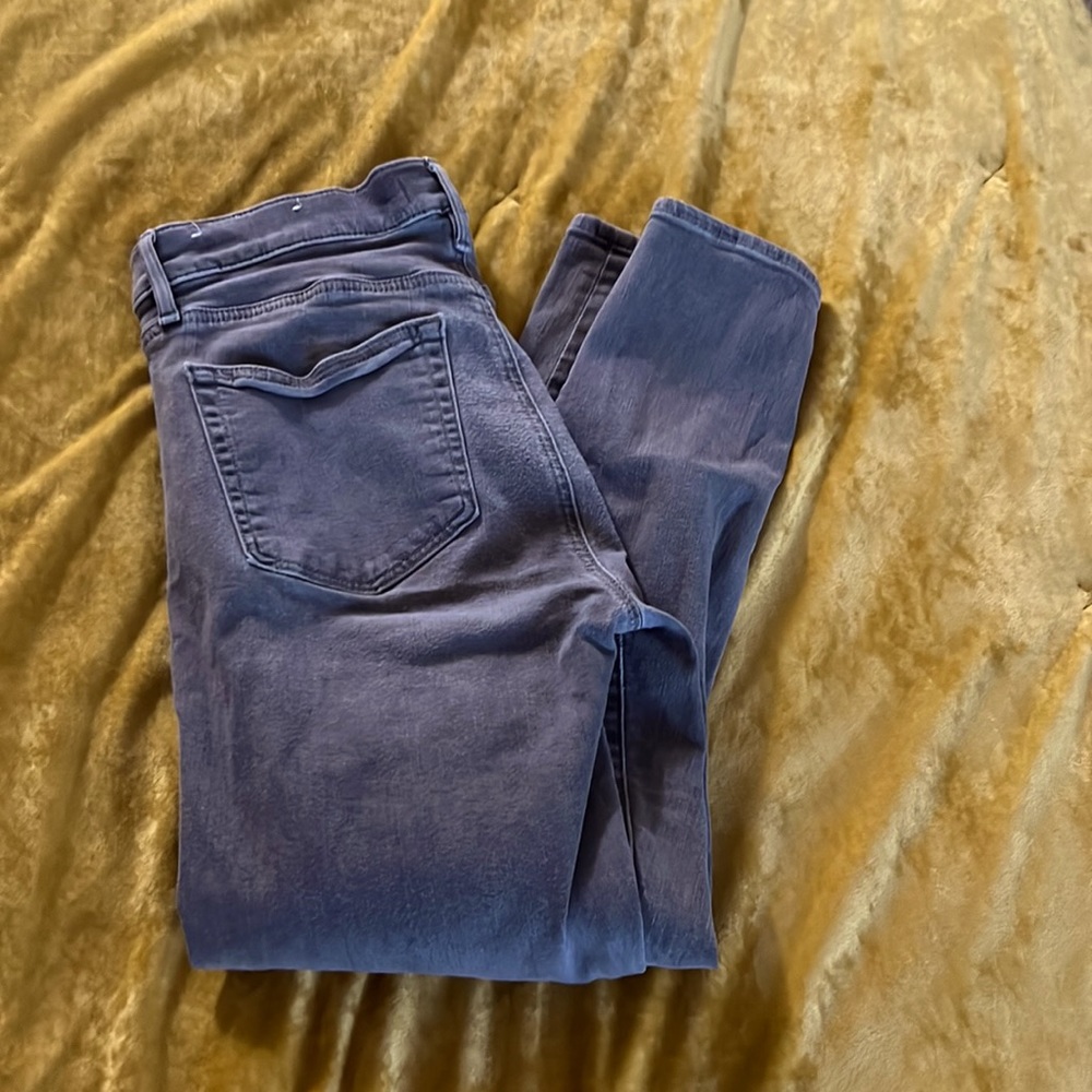 Loft Gray Skinny Jeans